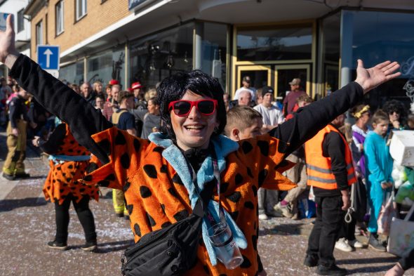 Rosenmontagszug in Kelmis