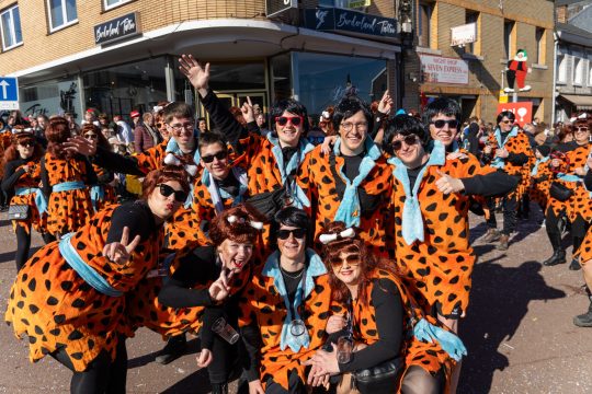 Rosenmontagszug in Kelmis