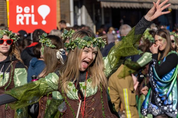 Rosenmontagszug in Kelmis