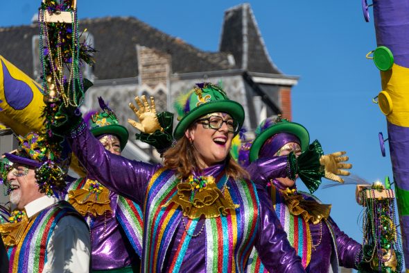 Rosenmontagszug in Kelmis