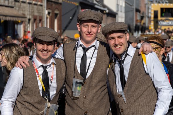 Rosenmontagszug in Kelmis