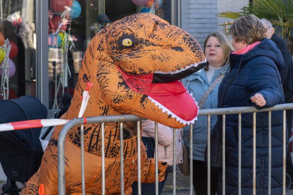 Rosenmontagszug in Kelmis