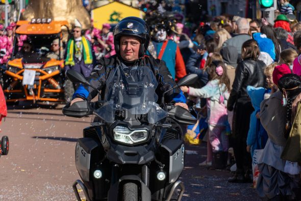 Rosenmontagszug in Kelmis