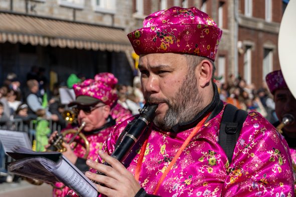 Rosenmontagszug in Kelmis