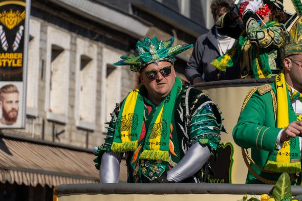 Rosenmontagszug in Kelmis