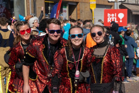 Rosenmontagszug in Kelmis