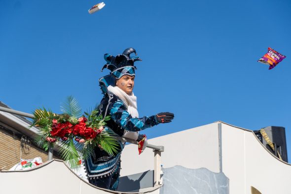 Rosenmontagszug in Kelmis