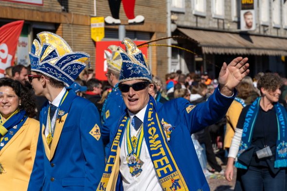 Rosenmontagszug in Kelmis