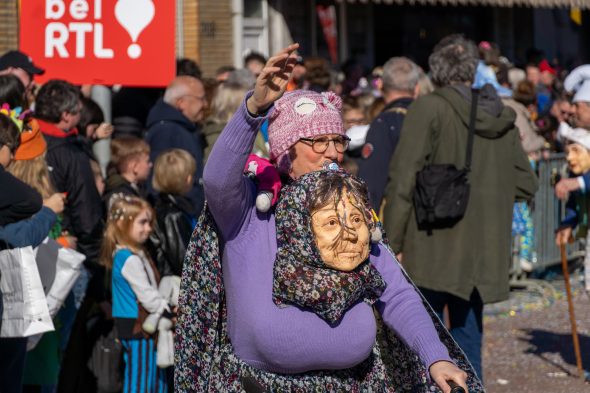 Rosenmontagszug in Kelmis