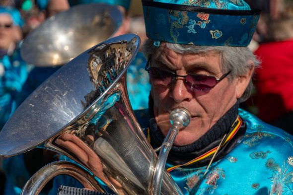 Rosenmontagszug in Kelmis