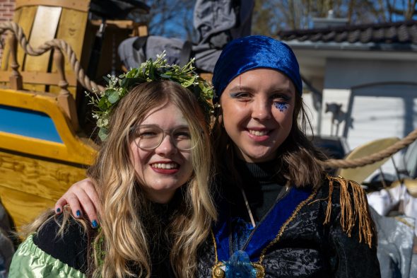 Rosenmontagszug in Kelmis