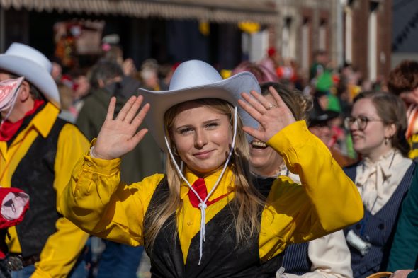 Rosenmontagszug in Kelmis