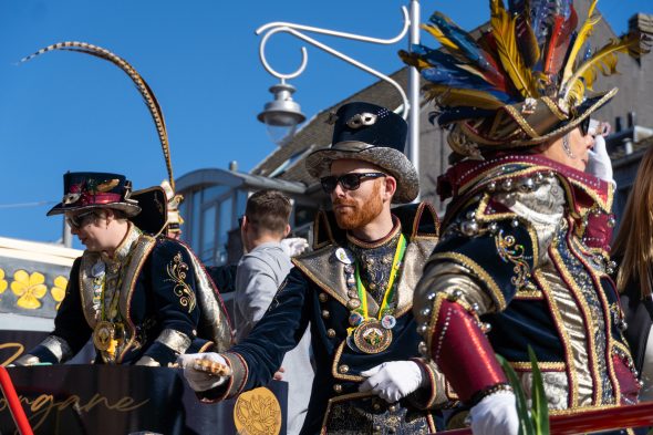 Rosenmontagszug in Kelmis