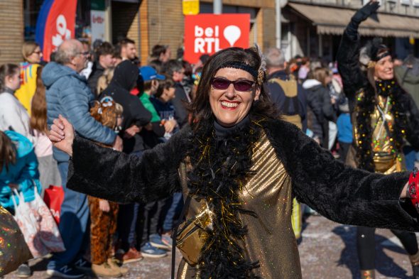 Rosenmontagszug in Kelmis