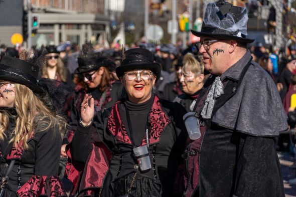 Rosenmontagszug in Kelmis