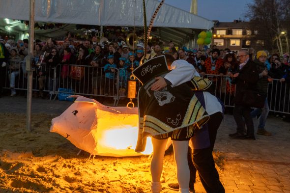 Der Küsch in Kelmis wird verbrannt