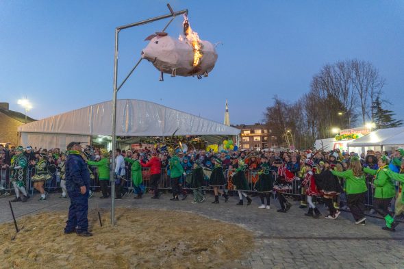 Der Küsch in Kelmis wird verbrannt