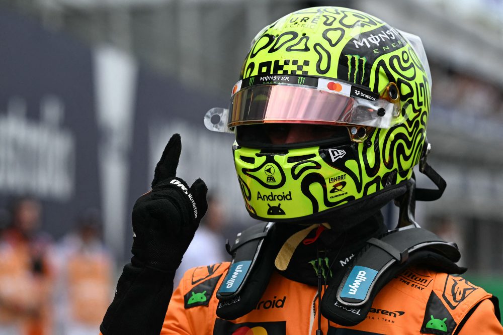 Lando Norris holt Australien-Pole