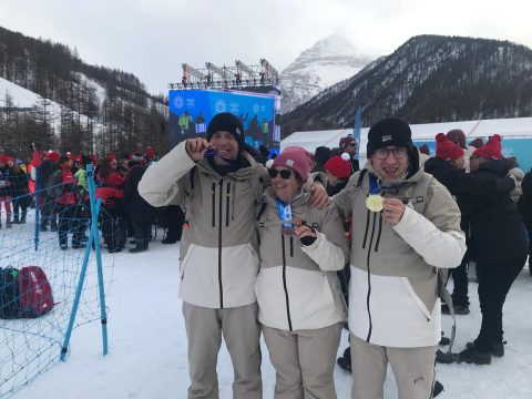 BSC-Langläufer mit Medaillen bei den Winter Special Olympics