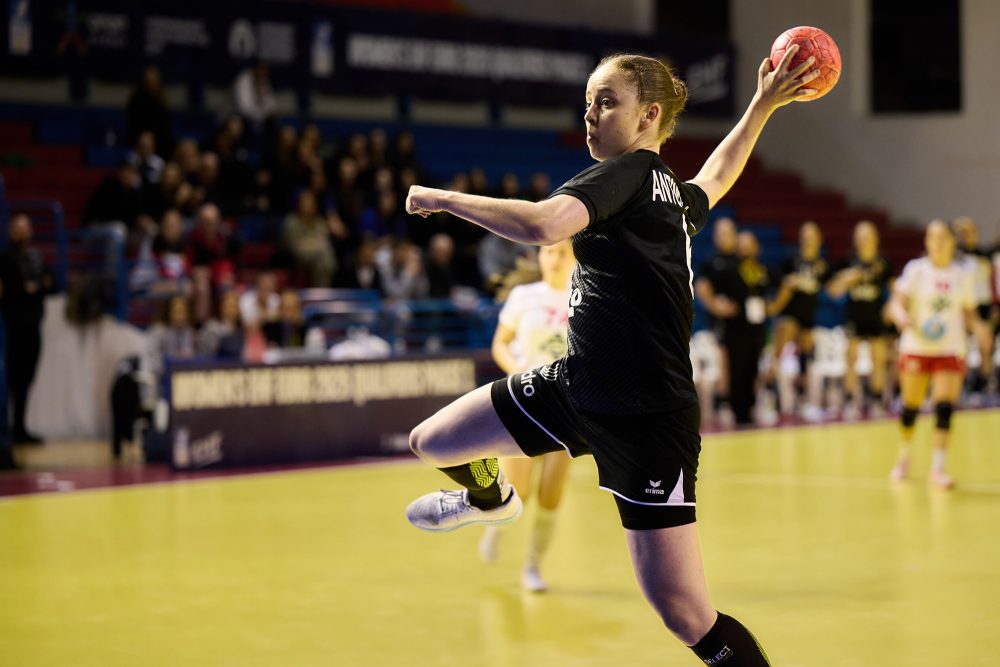 Lotte Antonissen beim Spiel Belgien vs. Luxemburg