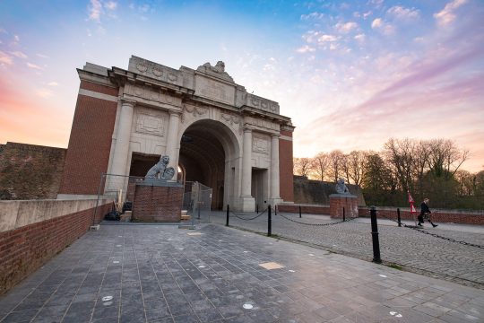 Menenpoort, das Wahrzeichen von Ypern