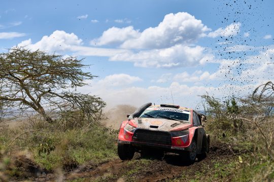 Thierry Neuville/Martijn Wydaeghe bei der Rallye Kenia