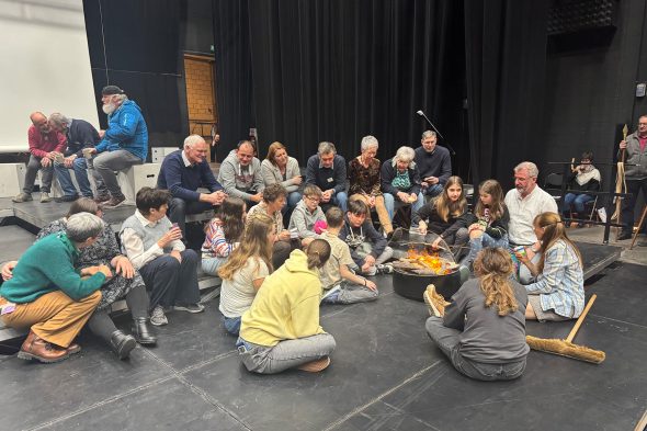 Schönberger Passionsspiele: Proben im Triangel St. Vith