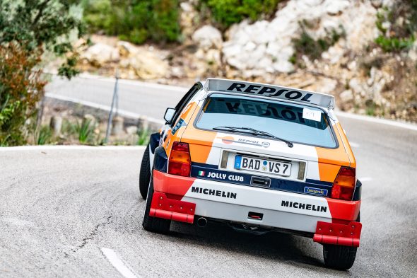 Rally Clásico Isla Mallorca: Platz drei für Volker Scheck und Yves Chantraine im Lancia Delta Evo1