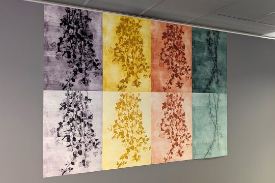 "Florale Symphonien & andere Deklinationen" von René Weling im Alten Schlachthof Eupen