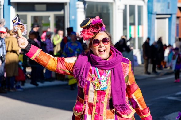 Rosenmontagszug in Eupen