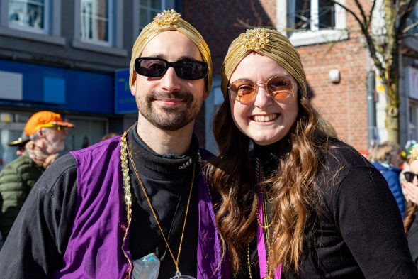 Rosenmontagszug in Eupen