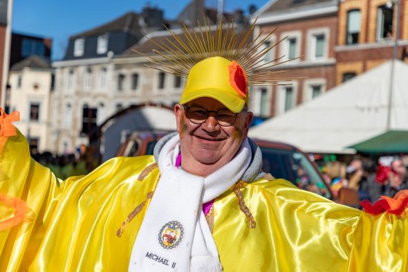 Rosenmontagszug in Eupen