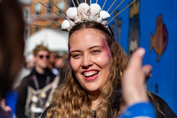 Rosenmontagszug in Eupen