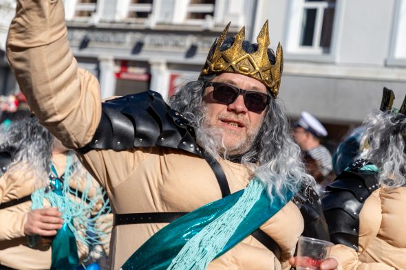 Rosenmontagszug in Eupen