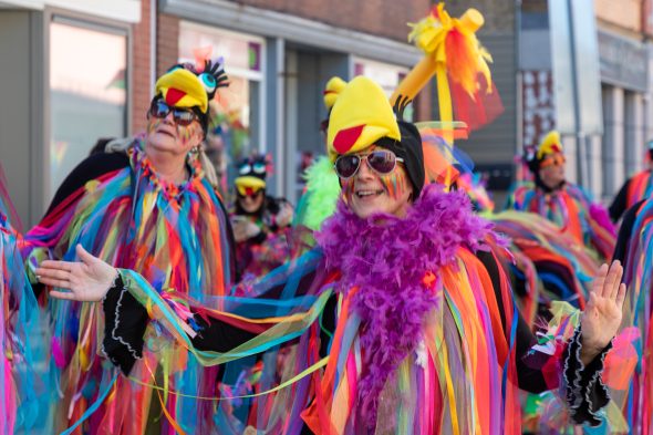 Rosenmontagszug in Eupen