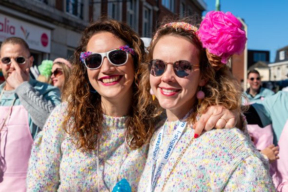 Rosenmontagszug in Eupen