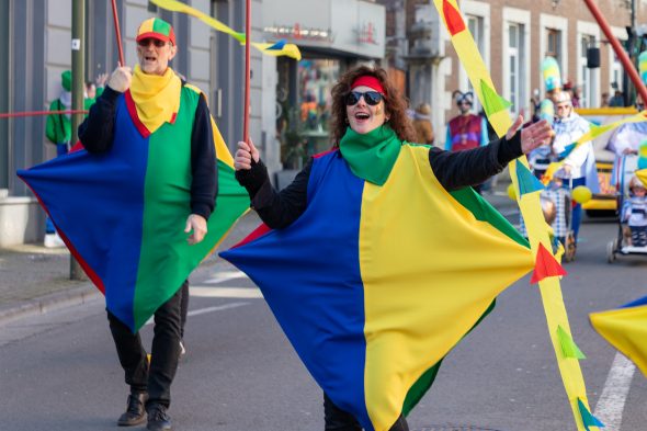 Rosenmontagszug in Eupen