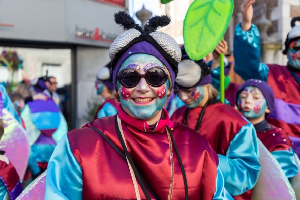 Rosenmontagszug in Eupen