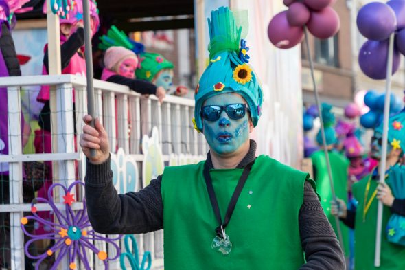 Rosenmontagszug in Eupen