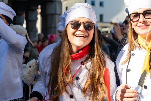 Rosenmontagszug in Eupen