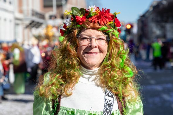 Rosenmontagszug in Eupen