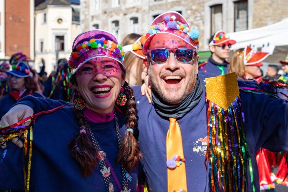 Rosenmontagszug in Eupen