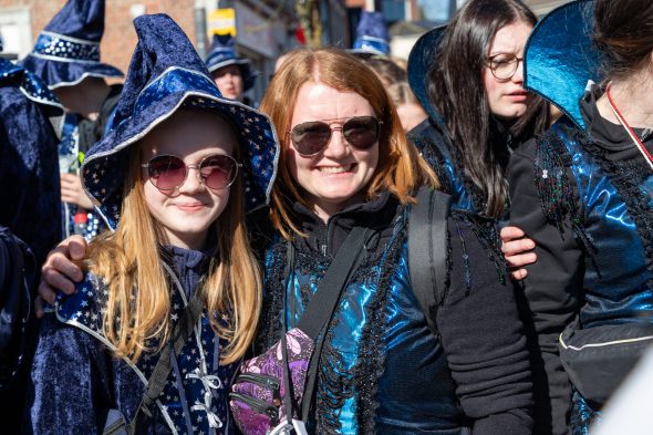 Rosenmontagszug in Eupen