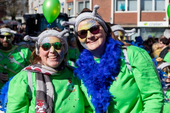 Rosenmontagszug in Eupen