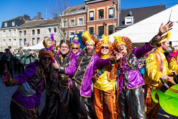 Rosenmontagszug in Eupen