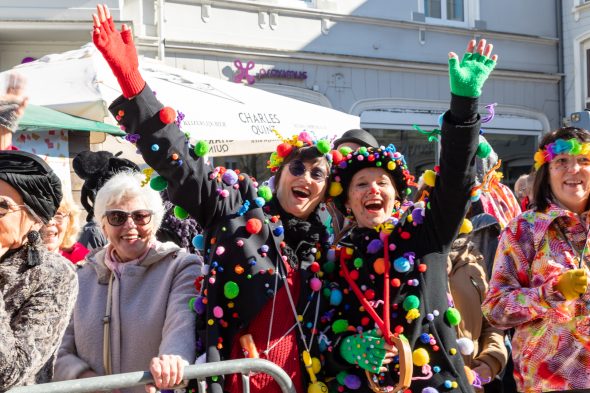 Rosenmontagszug in Eupen