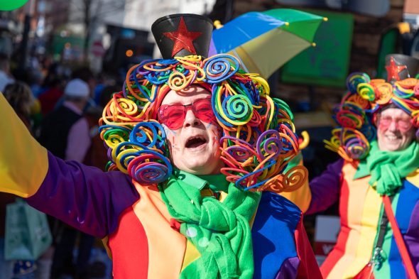 Rosenmontagszug in Eupen