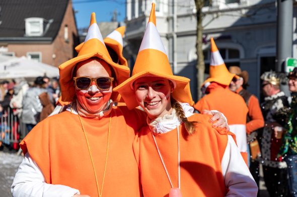 Rosenmontagszug in Eupen