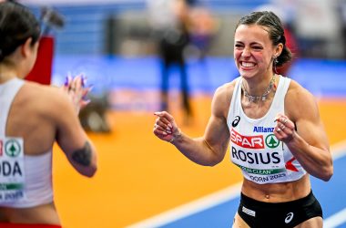 Rani Rosius bei der Leichtathletik-EM