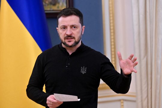 Der ukrainische Präsident Wolodymyr Selenskyj